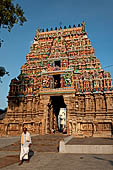 The great Chola temples of Tamil Nadu - the Nageshvara temple of Kumbakonam. 